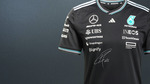 Win an adidas X Mercedes-AMG F1 Authentic Driver Tee Signed by George Russell from Mercedes-AMG F1