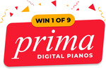 Win 1 of 9 Pianote Prima Digital Pianos from Pianote