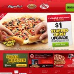 Pizza Hut Upgrade to Cheese Stuffed Crust $1 (Classics & Legends)