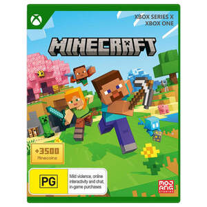 [XSX, XB1] Minecraft + 3500 Minecoins Bundle $24 + Delivery ($0 C&C/In-Store) @ JB Hi-Fi