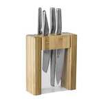 Global Ikasu V 5-Piece Knife Block Set Made in Japan Bamboo Storage Block $259 Delivered @ Amazon AU