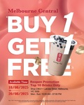 [VIC] Buy 1 Get 1 Free Drink from The Top 10 Menu @ Gong Cha, Melbourne Central