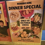 [NSW] 20% off Dine in Daily after 5pm @ Doodee King, Victoria Cross