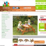 Sand Picnic Tables for $79 + Shipping (Was $139) Low Stock