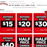 Final Clearance at Hallenstein Brothers + Extra 15% off Everything!