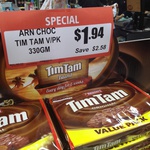 Tim Tam Value Pack 330g $1.94 @ IGA Greenwood North Sydney