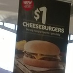 $1 Cheeseburgers 12-1PM Daily at Hungry Jacks [South Australia Only]