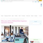 Win One of 5 Nilfisk Elite Superior Vacuum Cleaners Valued at $599