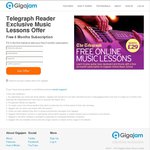 Telegraph Reader Exclusive Music Lessons Offer (Free 6 Months Subscription)