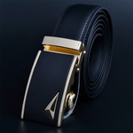 42% off Men's Classy Automatic Buckle Leather Waist Belt Only US $7.59+Free Shipping@Newfrog