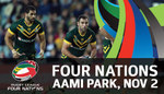 Rugby League - Australia V England, $15 Tickets Plus Booking Fees - Sun 2 Nov [MEL]