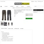 80% OFF Easy-Fit Pants - Was $39.95 Now $7.95 + Shipping @ Workweardiscounts