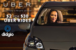 Uber - $2 for $30 Credit Via Scoopon - Gold Coast, Geelong, Perth & Adelaide (New Users)