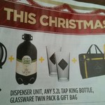 Tap King Dispenser+3.2L Beer Bottle+Glasses Pack $35 (Save $17) @ Liquorland (NSW) 