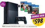 PS4 Console 500GB Bundle + DriveClub + Little Big Planet 3 + The Last of Us + Farcry 4 @DSE $598