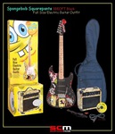 scm - RRP$399 Black Spongebob Squarepants Electric Guitar & Amp Package - $199 Delivered Oz-Wide