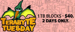 Newsgroup Direct Terabyte Tuesday 1TB Block $40 USD