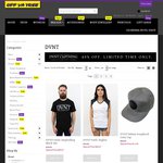40% off DVNT at Offyatree.com.au - Hats, Tees, Hoodies & Jackets - from $14.38 + Shipping $7.95