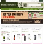 Spend $200 Dan Murphy's Online and get 1x10 Pack Strongbow Cider for Free, Including Free Del.