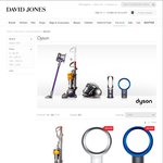 20% off Dyson at David Jones in Store & Online