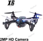 Quadcopter X6 4-CH 2.4G RC UFO Upgraded with 2MP Camera $71.93 @ Tinydeal