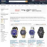 Invicta Men’s Watches from USD $68.97 Shipped (~ AU $94.01) - Marked down over 90% @ Amazon