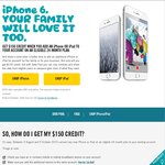 Optus iPhone/iPad $150 Credit When You Sign up with an Existing Account