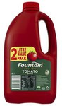 Fountain Tomato Sauce 2L $2.75 @ Coles