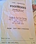 Abbotts Bread $2.49 in FoodWorks Pavilion Express