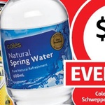 Bottled Water, Pepsi, Solo & Other Cans of Soft Drink $1 @ Coles Express
