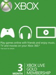 Xbox Live 3-Month Gold Membership - AU $16.66 @ Cdkeys.com (RRP: $30)