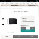 Sonos Play 5 Gen 2 $599.20 @ Move Store
