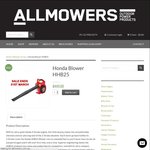 Honda HHB25 Blower 4 Stroke 4 Year Warranty Free Delivery NSW $449 @ All Mowers