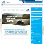 Complete 1 Min Survey to Instantly Get $75 Subaru Service Voucher (Use by 30 Sept 2016) - Melbourne
