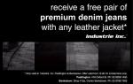 Industrie - Free Denim Jeans with Any Leather Jacket - Syd Bankstown and Paddington Only