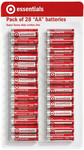 Target Essentials Super Heavy Duty Battery Packs (Various Sizes) $1 @ Target [Clearance - Instore Only]
