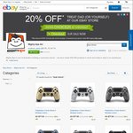 PlayStation 4 Controllers (Various Colours) $69.59 @ Mighty Ape eBay