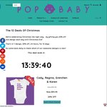 [Popbaby - Movie Inspired Baby Clothes] - 12 Deals of Christmas - 20% off