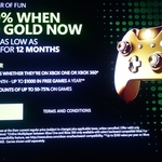 Xbox Live Gold 40% off - $47.88 for 12 Months