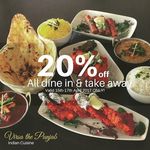 [WA] 20% off on All Dine in and Take Away Order @ Virsa The Punjab Indian Cuisine