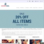 SnowyOwl.com.au Jewellery - 20% off on All Items