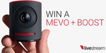 Win a Mevo camera and a Boost Battery Pack from Geekslife.net and Livestream