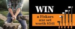 Win a Fiskars Axe Set Worth $541 from Gardening Australia