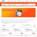 SYD to Ho Chi Minh (SGN, Vietnam) RT from $286.38, MEL to SGN RT from $282.43 with Jetstar
