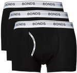 9 Bonds Guy Front Mens Black Underwear (3x 3 Pack) $52.47 Delivered @ SurfStitch