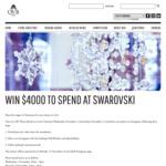 Win $4000 to Spend at Swarovski from IPOH Pty Ltd (NSW)