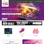 Virgin Mobile 12 Mth SIM Only | $24 Mth | 6.5GB Data | Unlimited Calls & SMS | $50 Int |