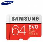 Samsung EVO Plus 64GB UHS-I U3 Class 10 MicroSDXC Card - USD $14.87 (~AUD $18.32) Delivered @ Dresslily [New Users]