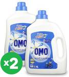 8 Litres (2x 4L Packs) OMO Active Clean F&T Loader Liquid Detergent $30 @ Woolworths