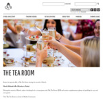 [SYD] Free Glasses of Sparkling When Booking 6 or More Guests, Mon-Fri @ The Tea Room (QVB)